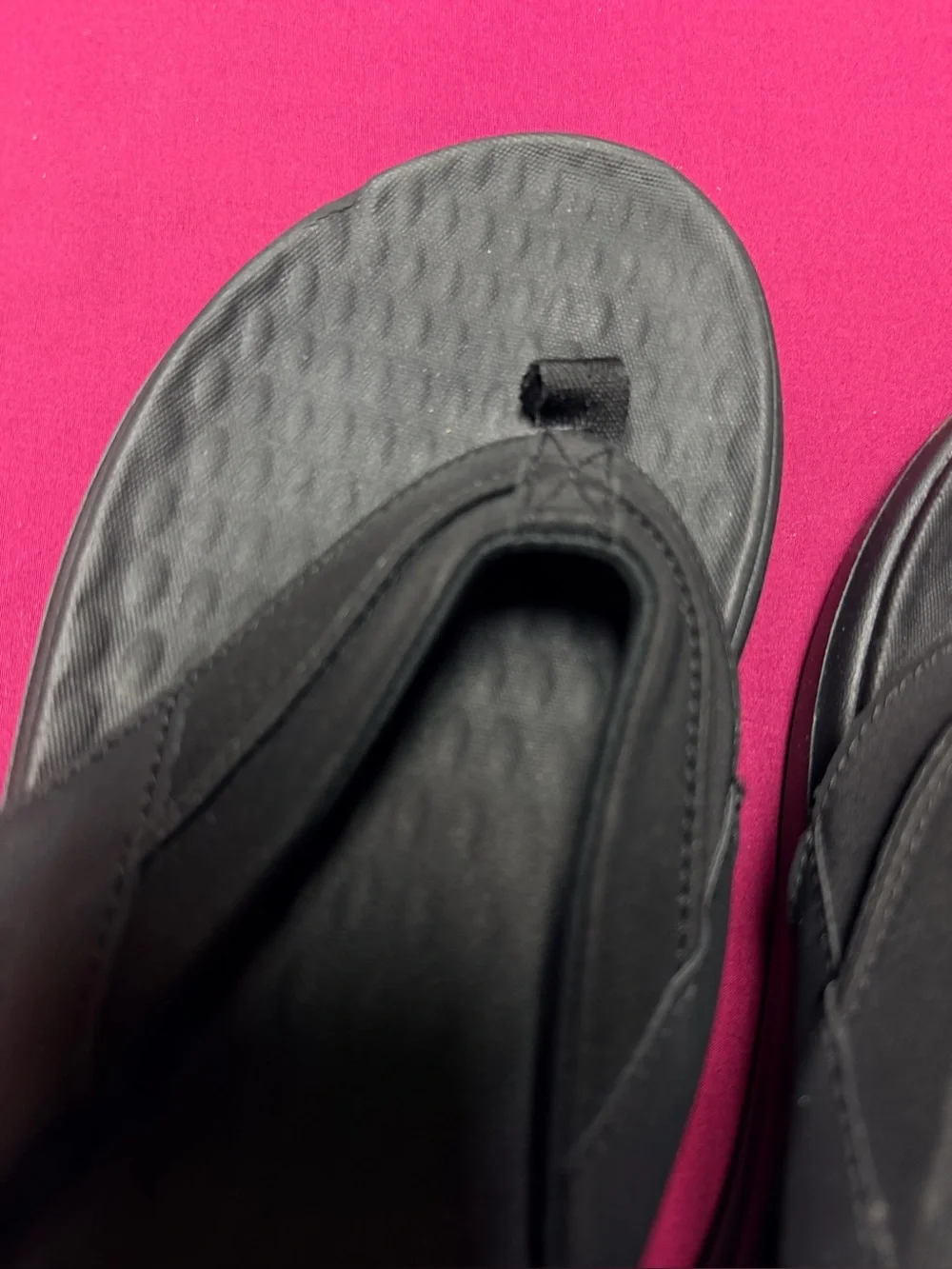Hey Dude Men’s Black Cushioned Flip-Flop Sandals